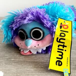 CultureFly Poppy Playtime PJ Pug A Pillar 18” Plush Blue Purple Caterpillar NWT
